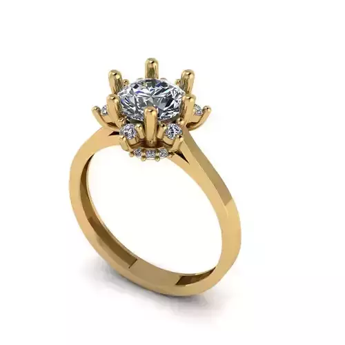 Lotus Ring 02 7mm