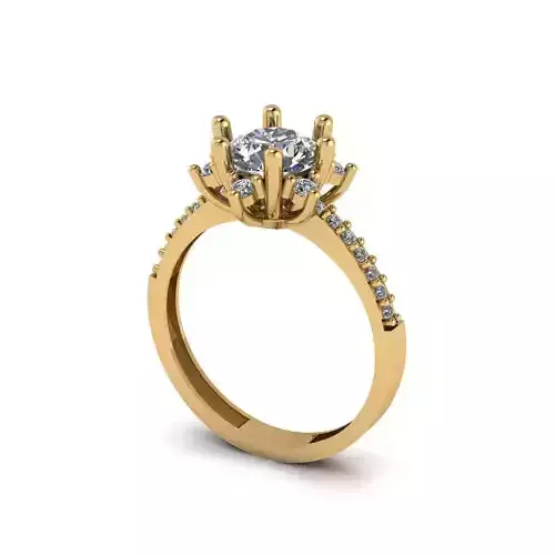 Lotus Ring 04 7mm
