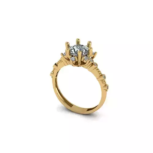 Lotus Ring 05 7mm