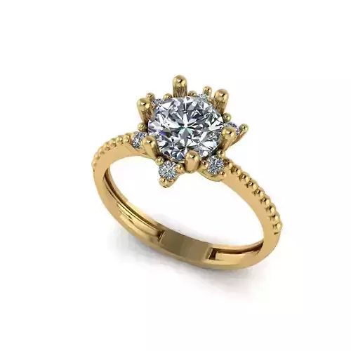 Lotus Ring 10 7mm