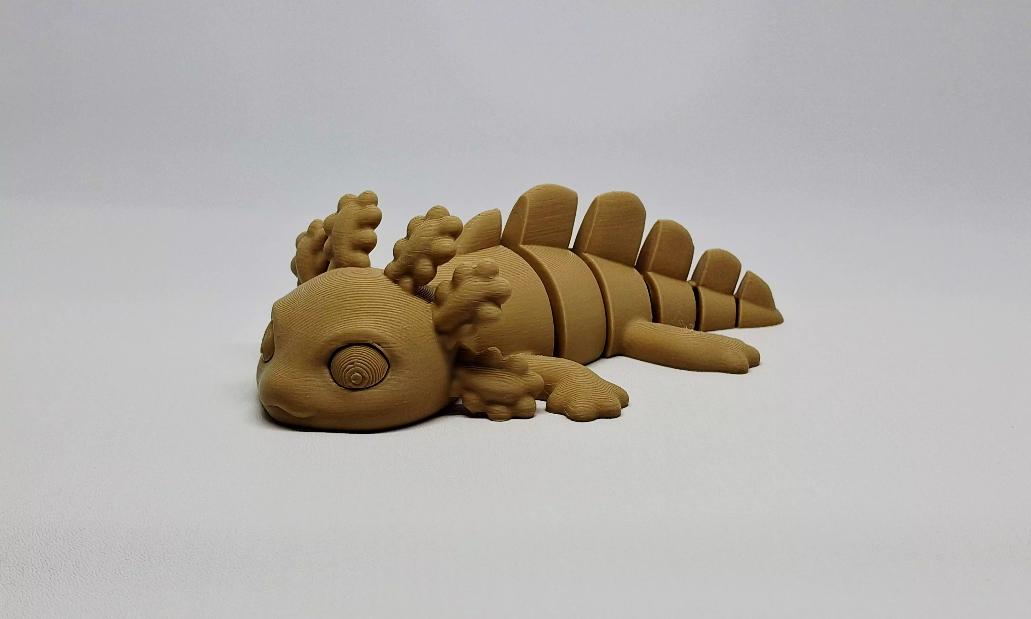 Flexi Axolotl STL 3D Print Model 3D print model