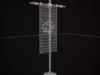 3D model BW Celtic War Banner VR / AR / low-poly | CGTrader