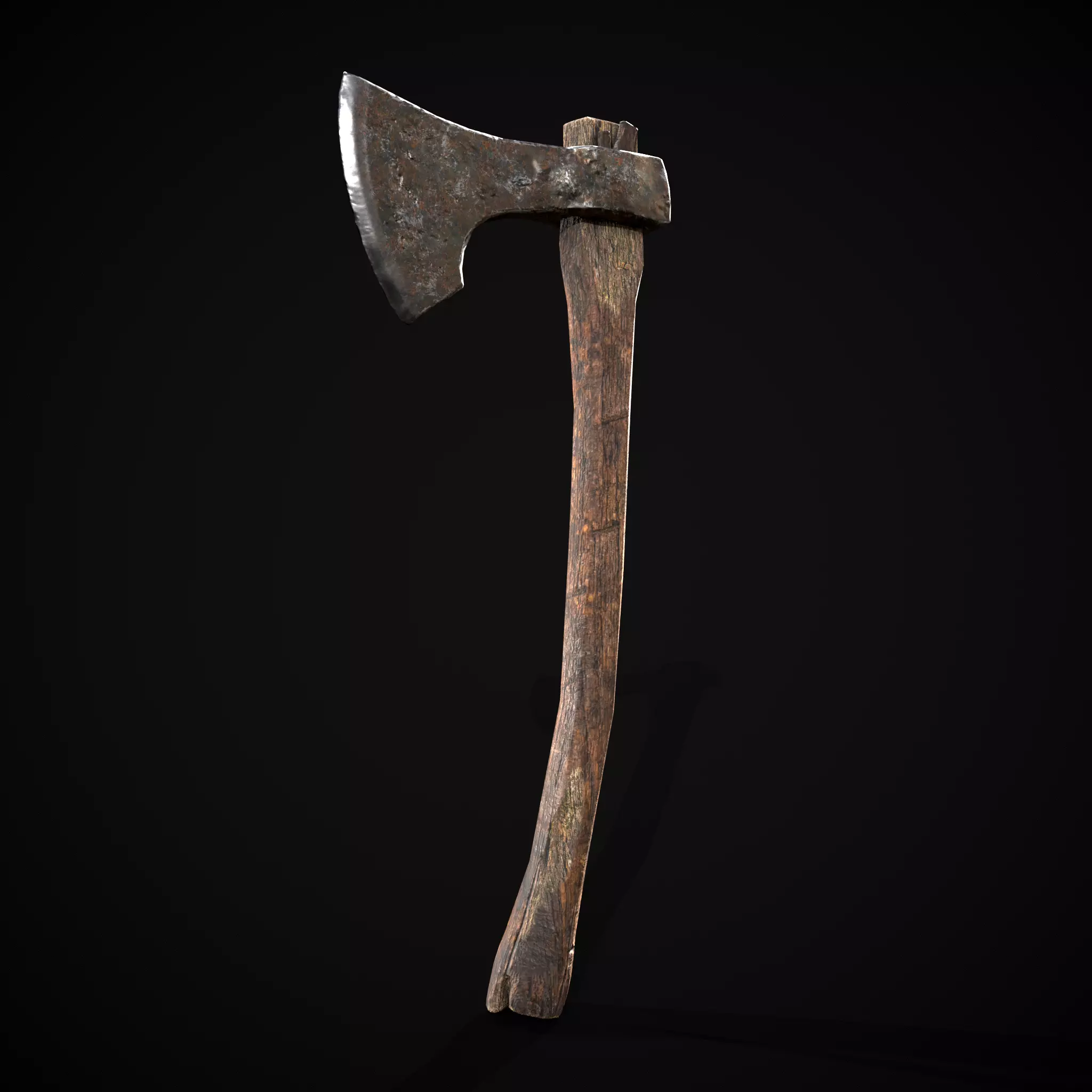 Viking Raider Axe Low-poly 3D model