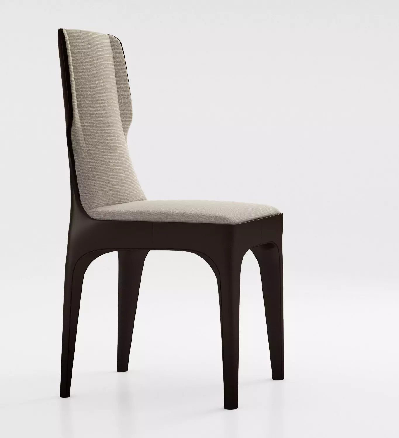 Giorgetti Tiche chair  3D model_0