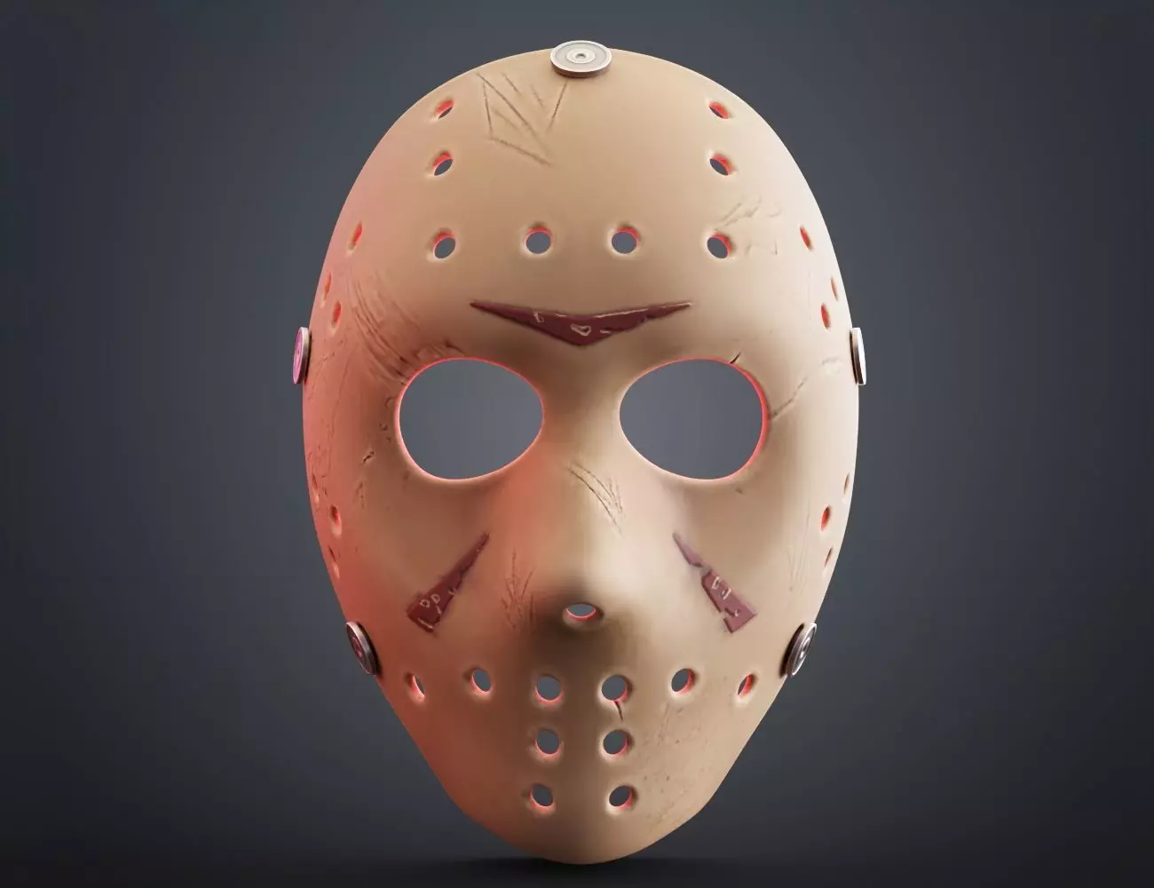 Jason Hockey Mask - Friday the 13th 3D print model
