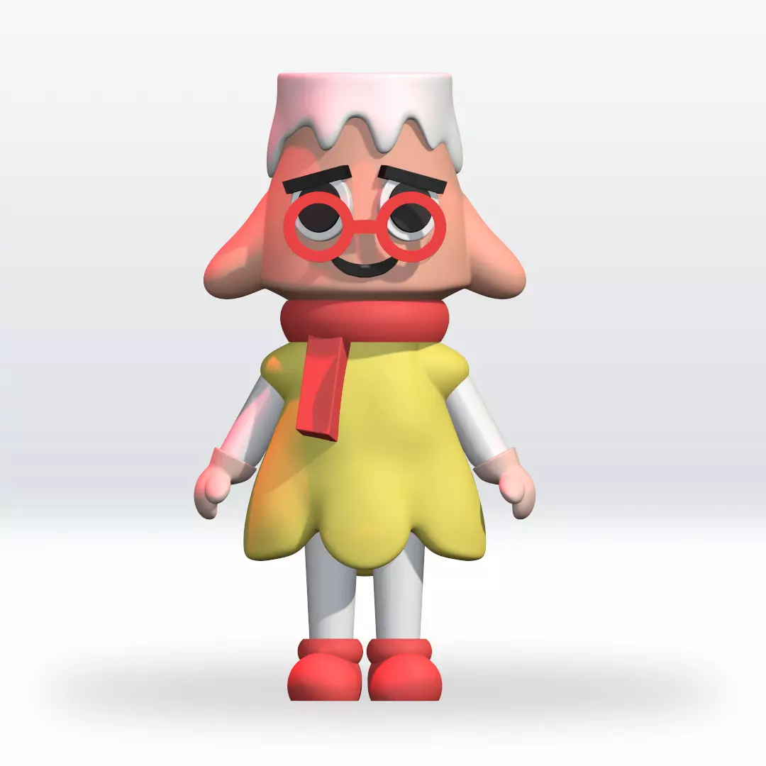Brightney Dandys worldSTL 3D Model Multipart 3D model 3D printable
