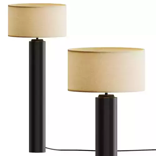 Floor Lamp Ganges 3D model