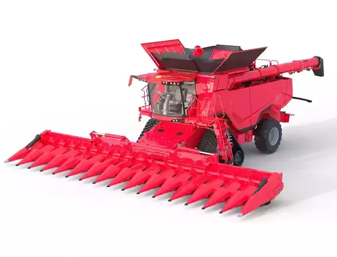 Grain Combine Harvester