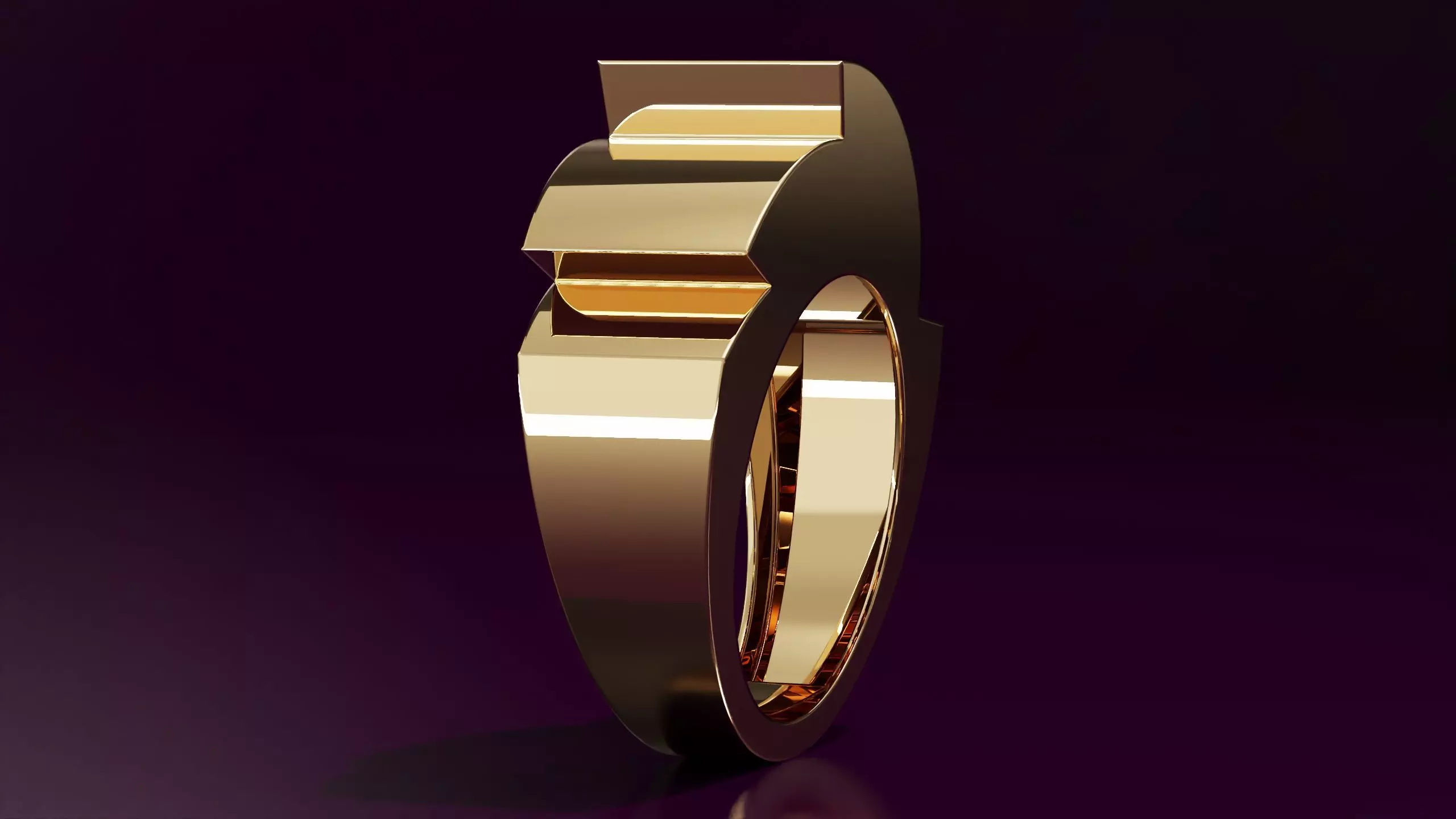 free form ring N69 54EU SIZE Free 3D print model
