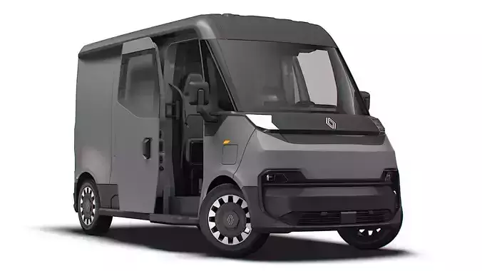 Renault Estafette HQ Int 2026 3D model