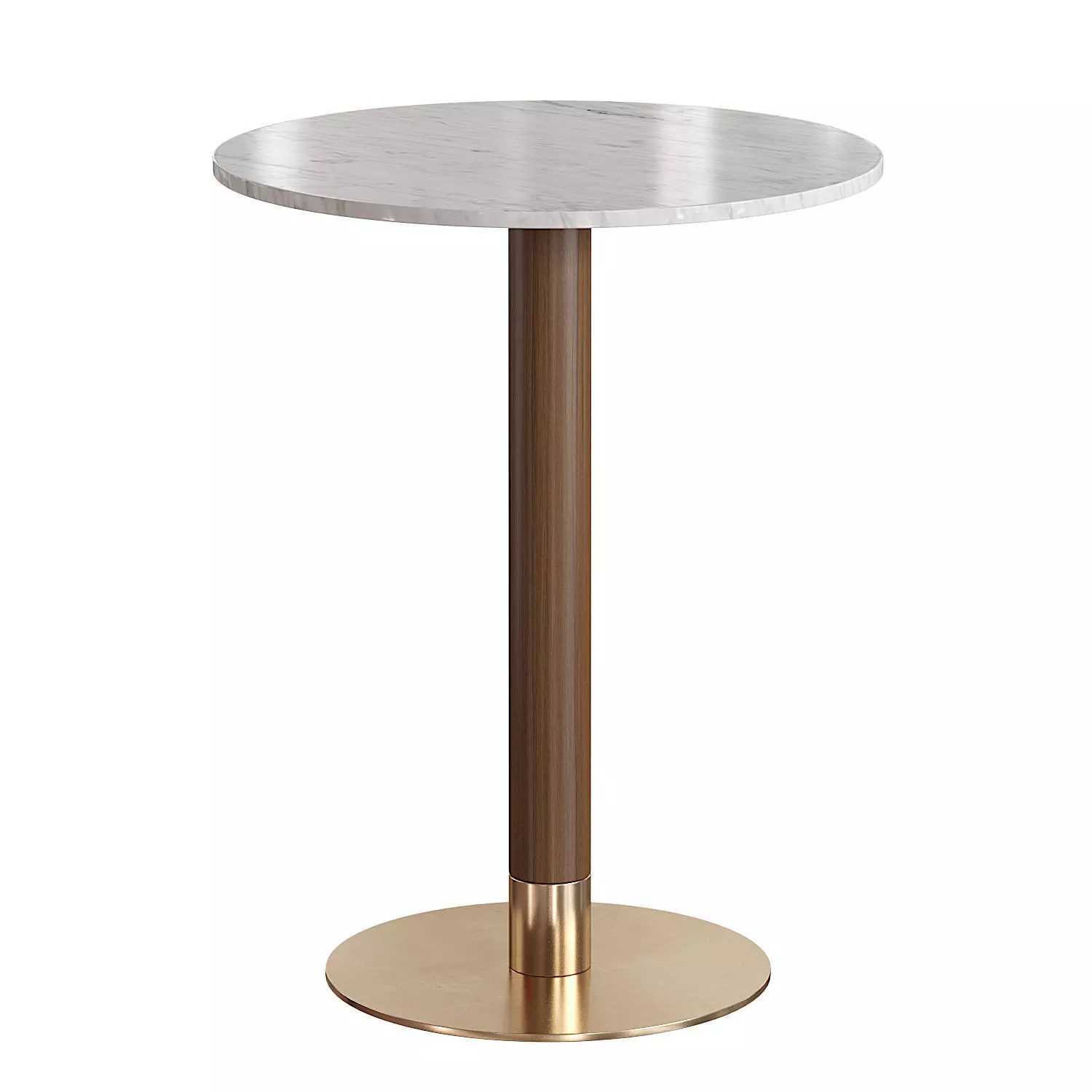 Cognac Bar Table Low-poly 3D model