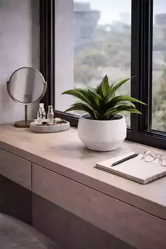 Realistic Potted Indoor Plant - Modern 3D Prop MorisonDesign 