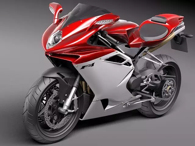 MV Agusta F4 3D model_0
