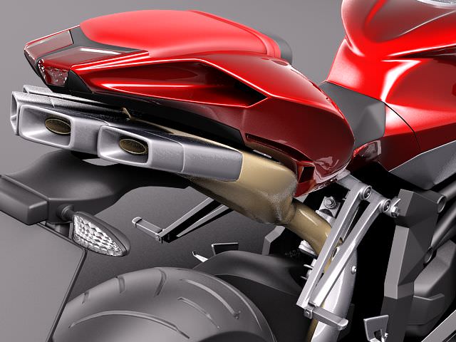 MV Agusta F4 3D model_3