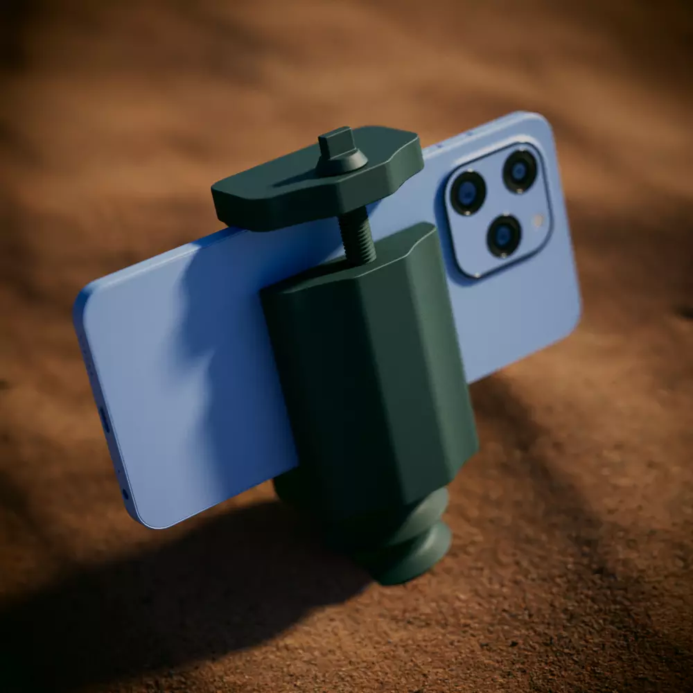 Phone Holder - Phone Summer Stand - Seaside Phone Stand Free 3D print model