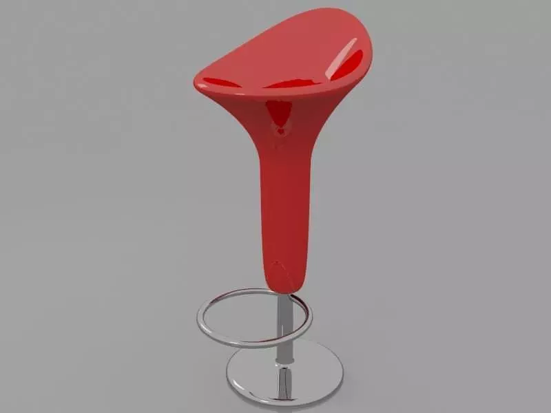 Bar chair 3D model