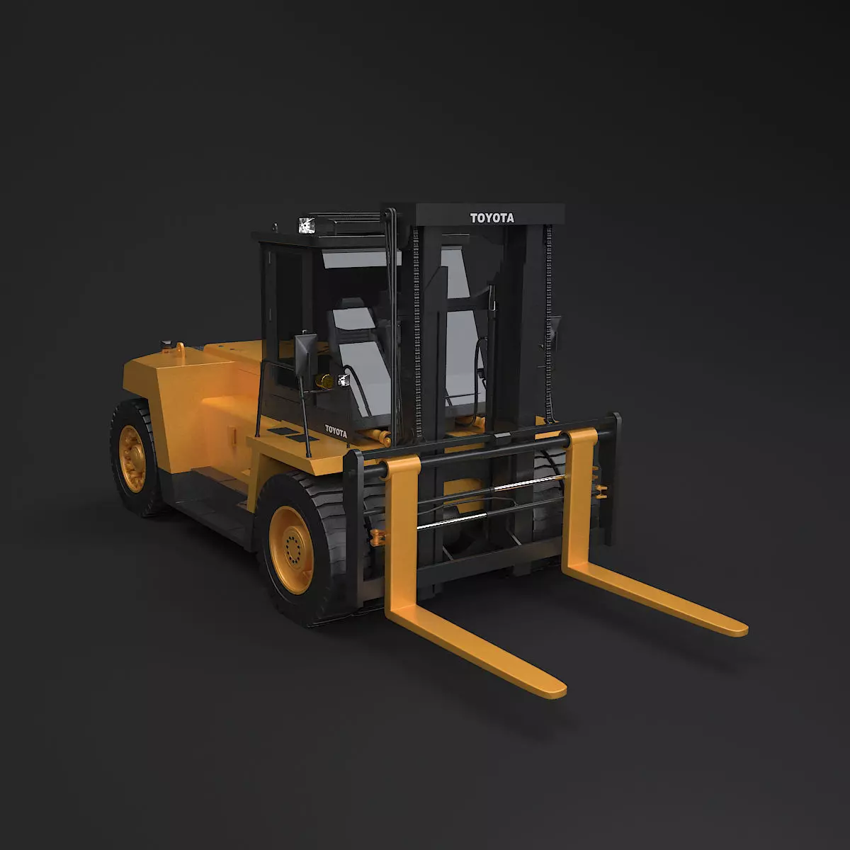 Toyota Forklift 15 -24 Ton 3D model