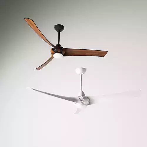 Modern 3-Blade Ceiling Fan Set