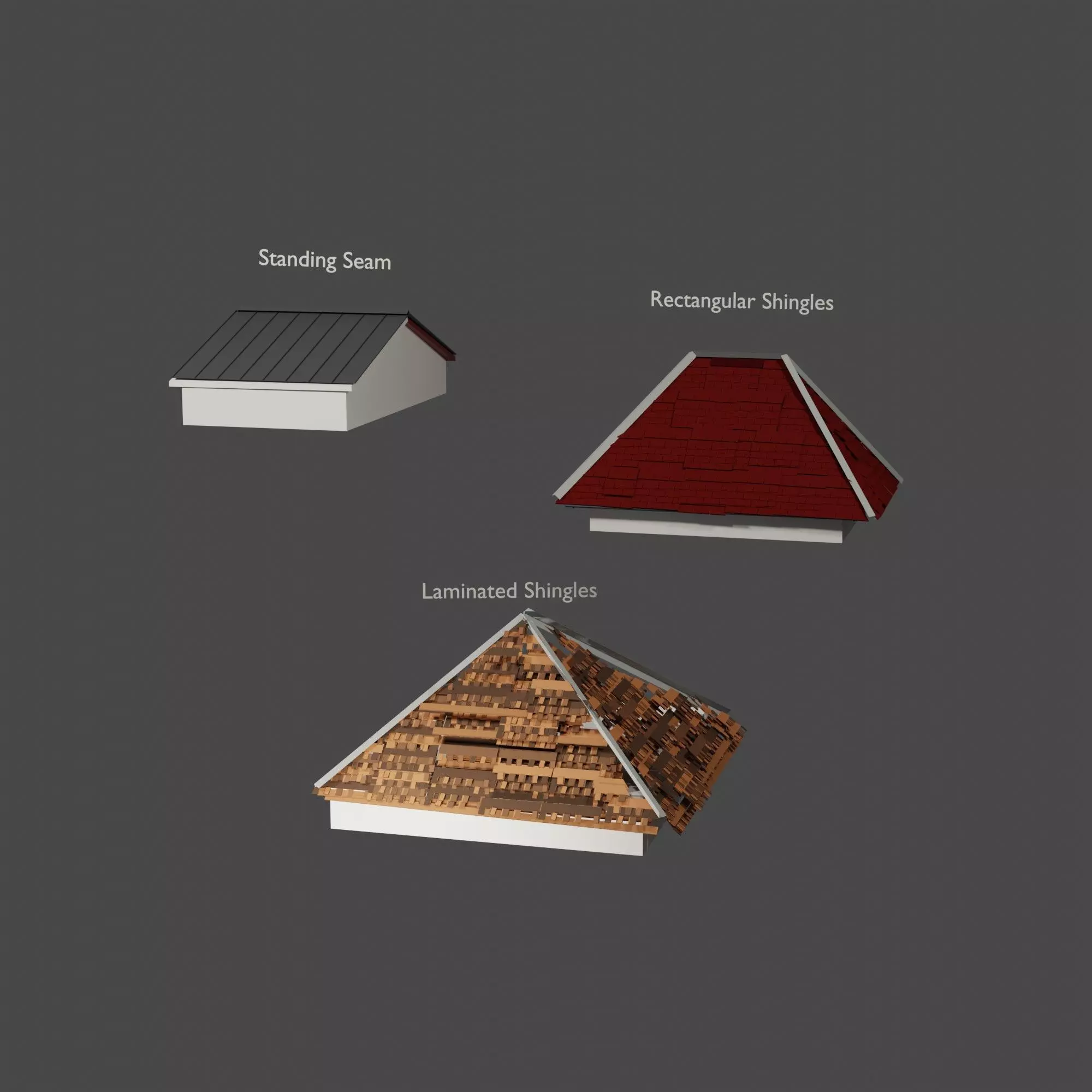 Roof Covering Kit 3D model