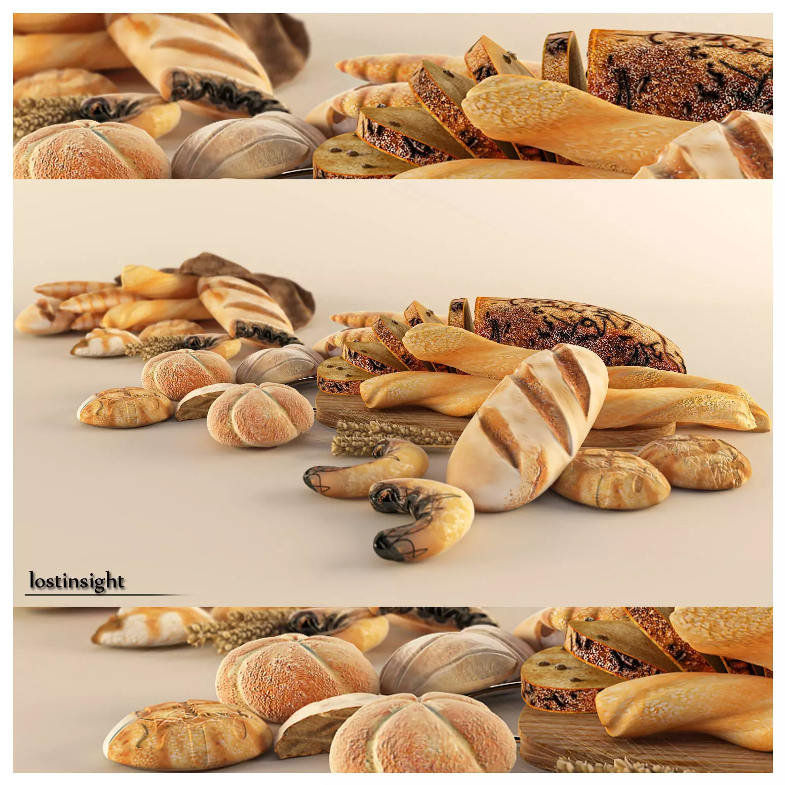 Bread Cravings 3D model