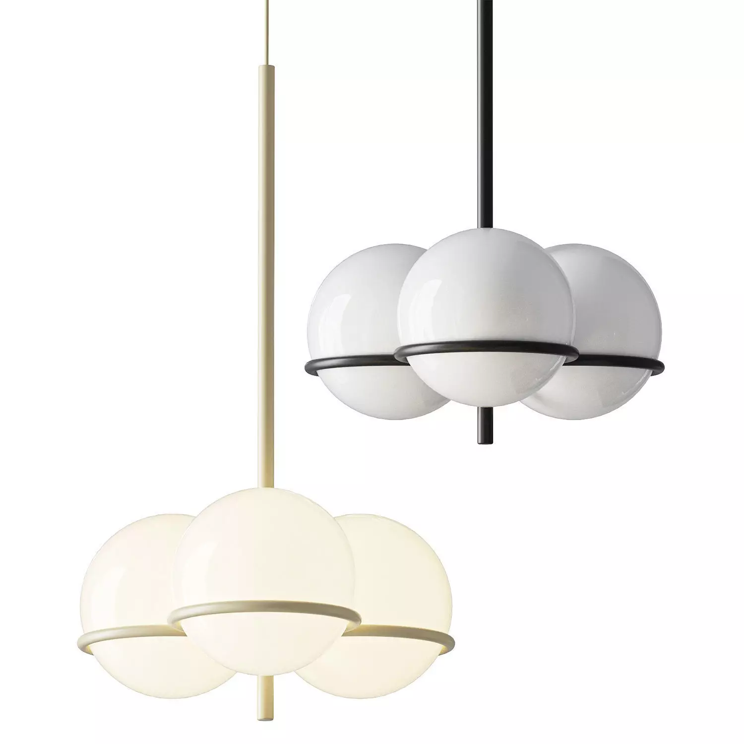 Ferm Living Era Chandelier 3D model