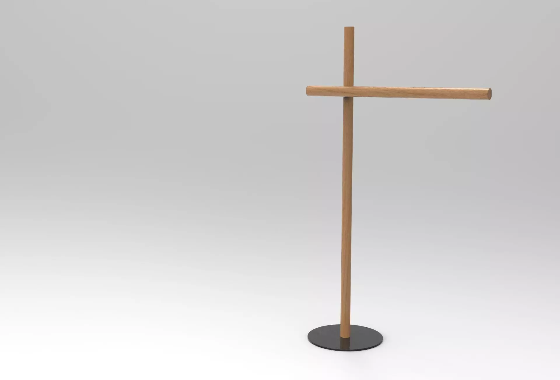 Andi Towel Rack Low-poly 3D model