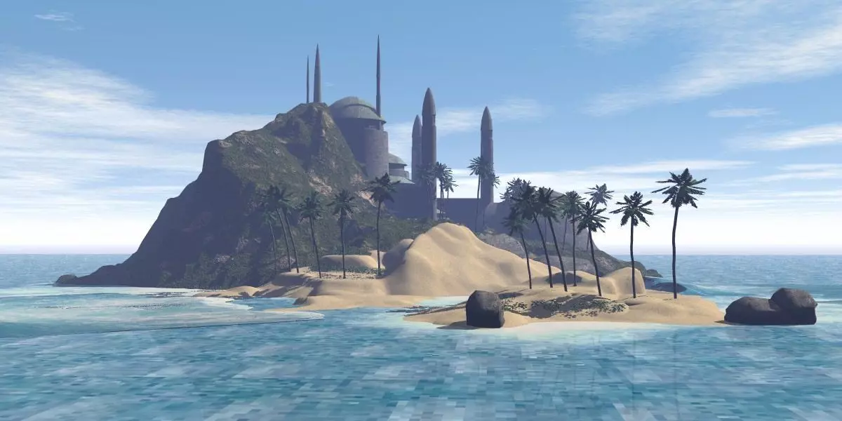 Castle Fantasy 3D model_0