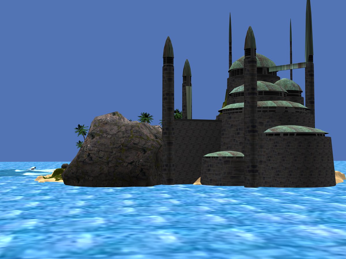Castle Fantasy 3D model_7