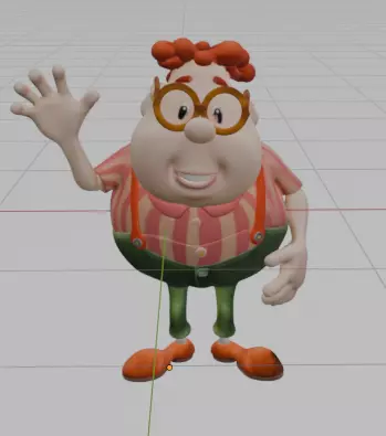 Carl Jimmy Neutron Miniature Printable Materials Texture 3D print model