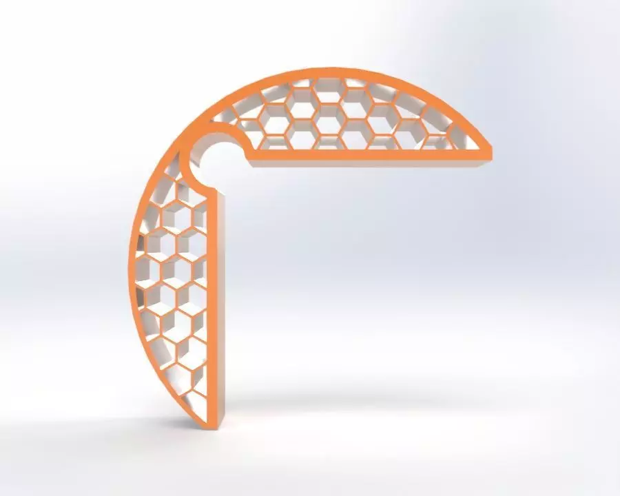 Ratchet Strap Corner Guard Lightweight Protective Corner Bracket 3D print model