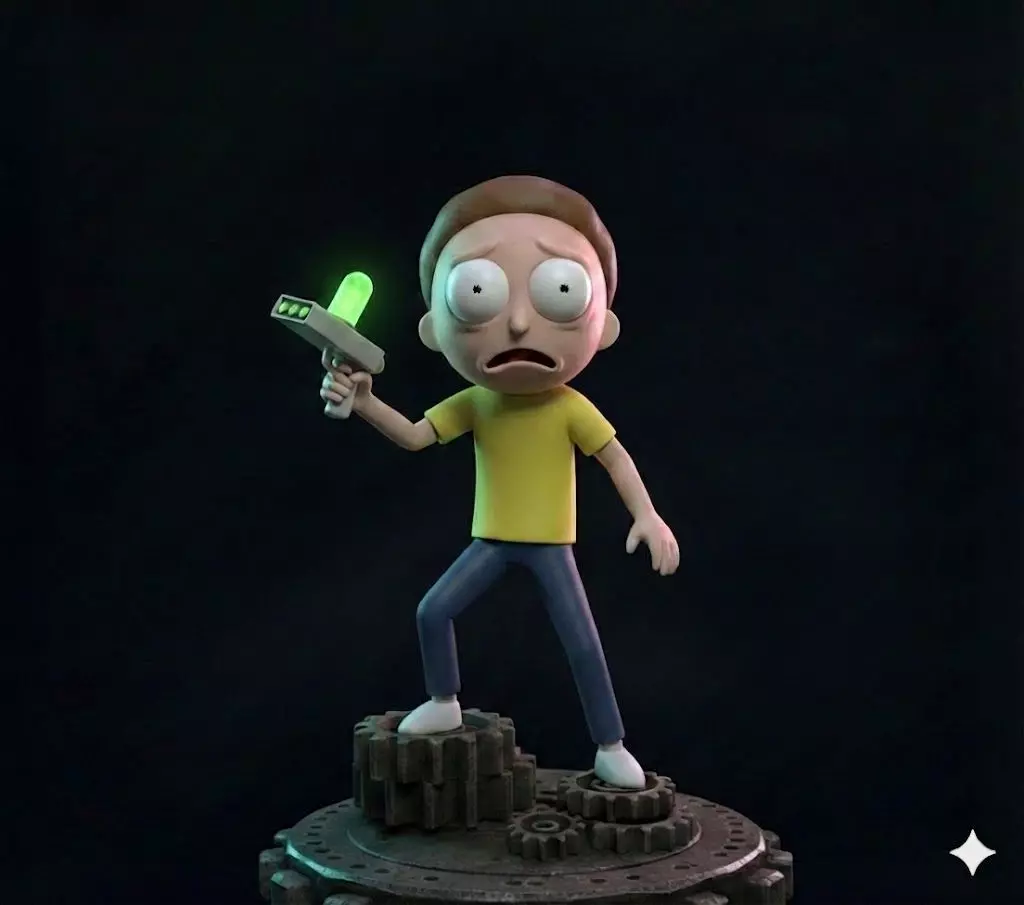 Morty Smith Rick Y Morty STL File for 3D Printing 3D print model