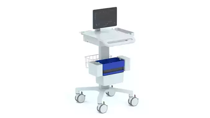 Philips Cardiac Workstation 7000 Diagnostic ECG 3D model