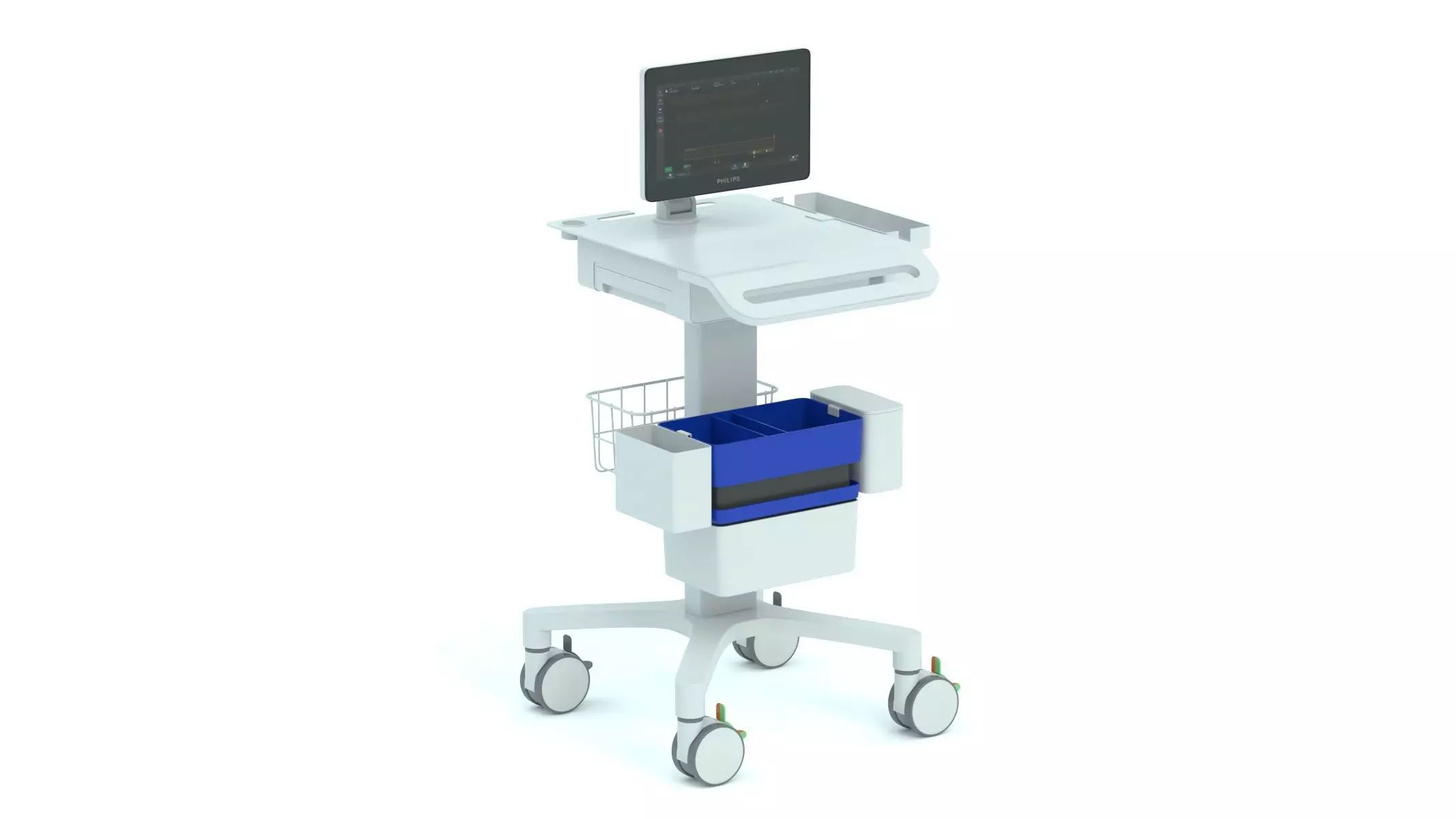 Philips Cardiac Workstation 7000 Diagnostic ECG 3D model