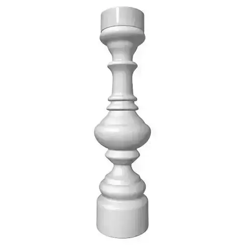 Baluster candlestick