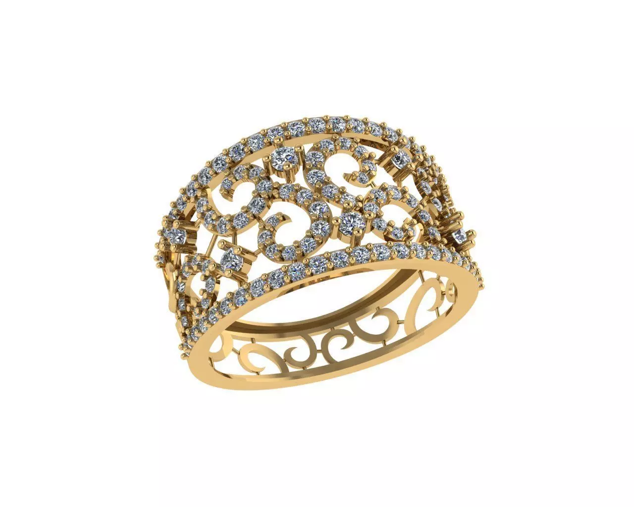 Rings 3D print model