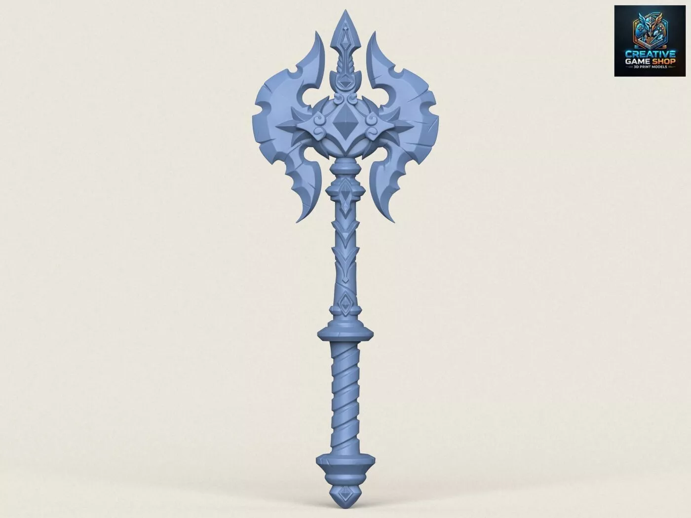 Ancient King Axe 3D print model