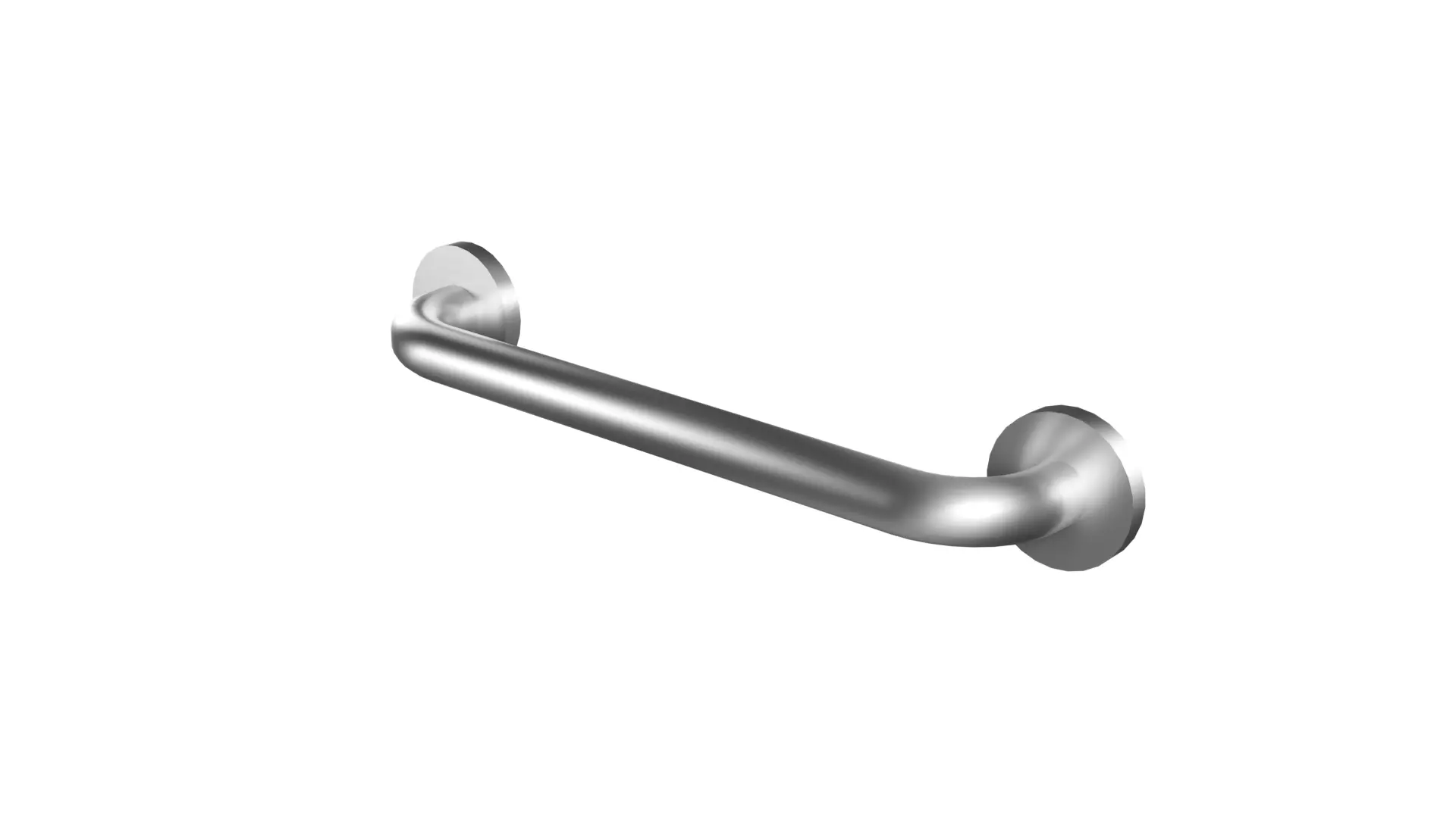 Grab Bar - 40 cm Low-poly 3D model