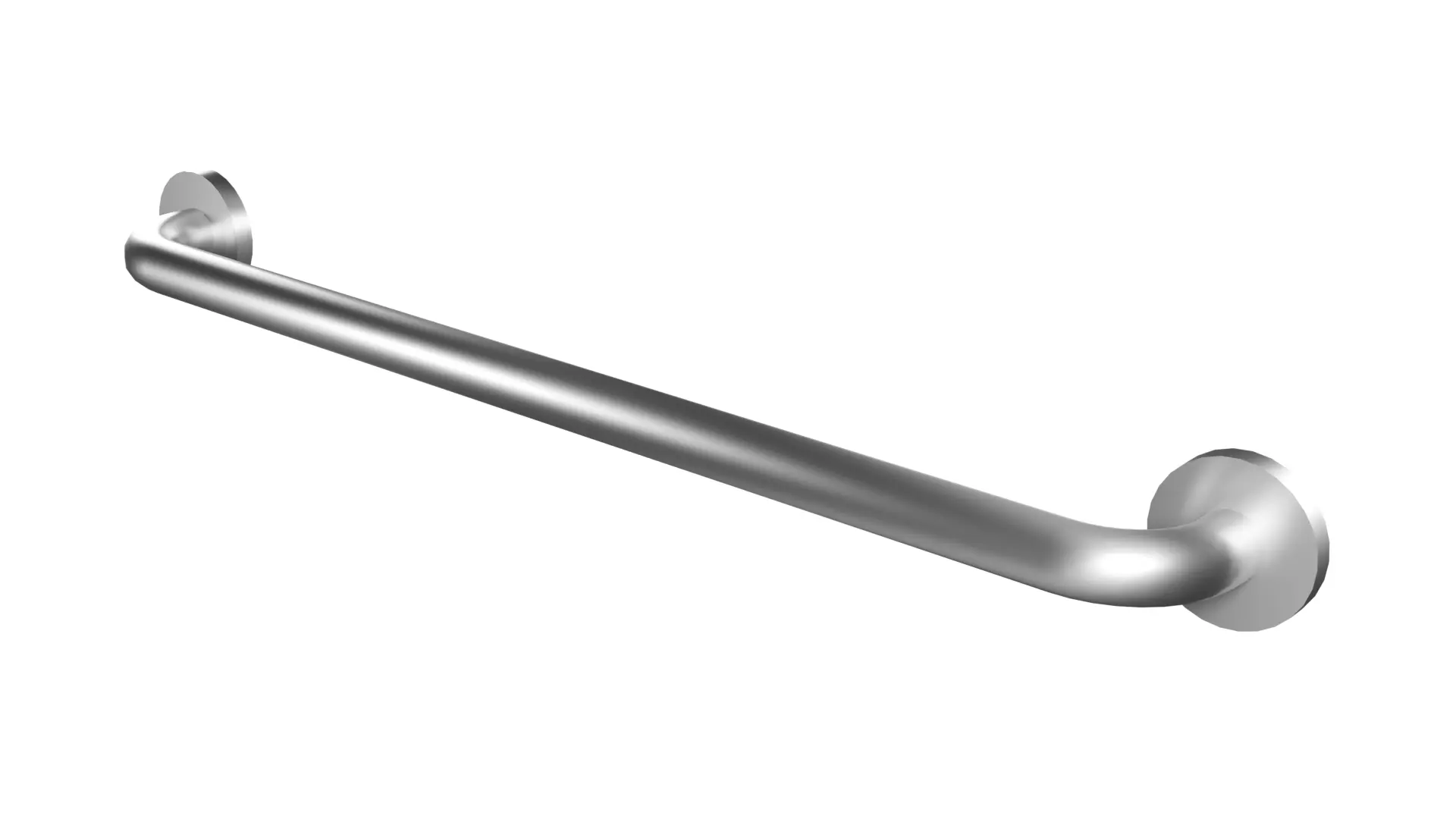 Grab Bar - 70 cm Low-poly 3D model