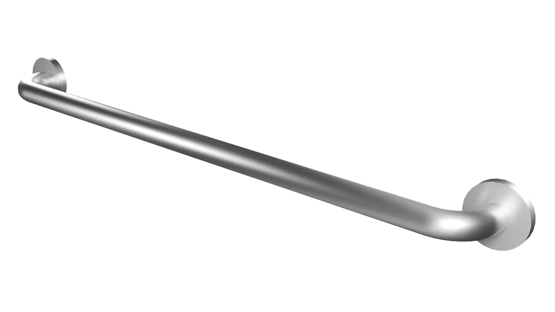 Grab Bar - 80 cm Low-poly 3D model