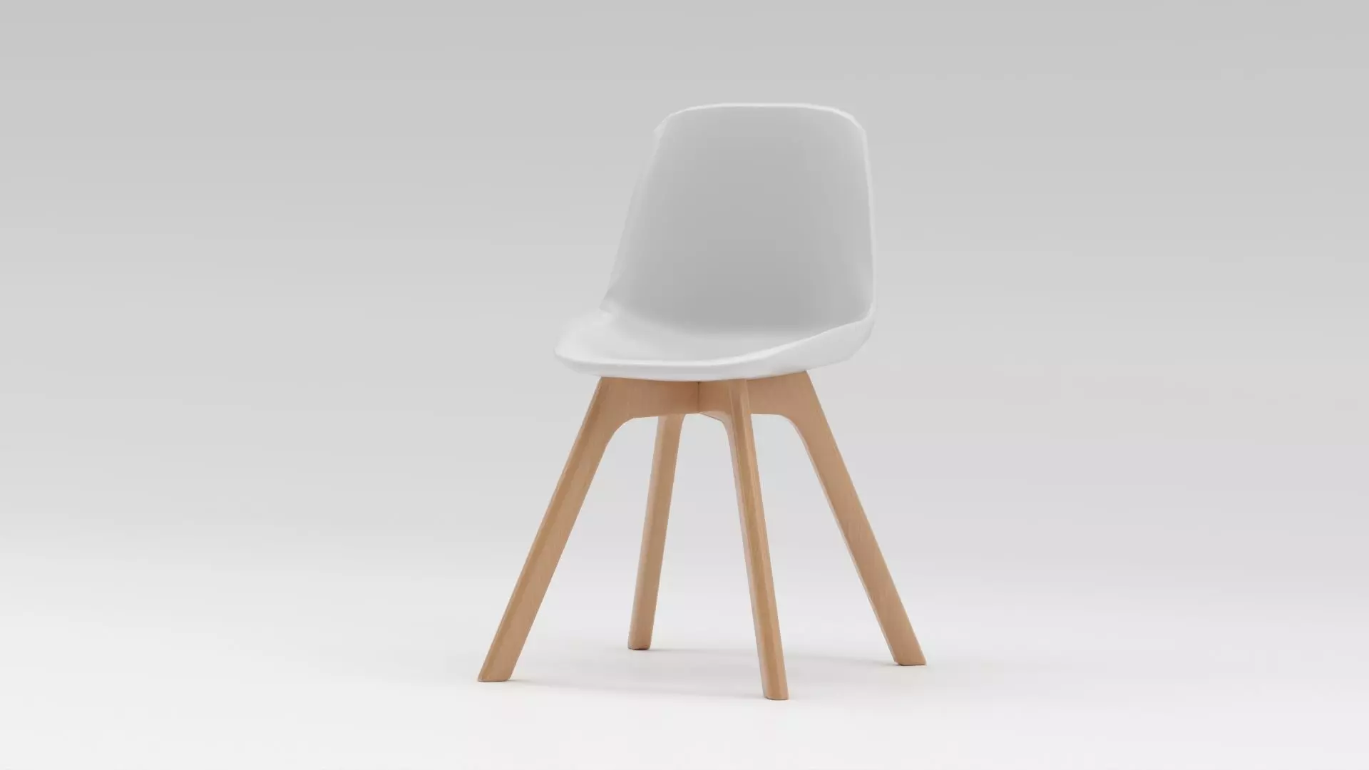 Modern Chair - Game Ready Low Poly Low-poly 3D model