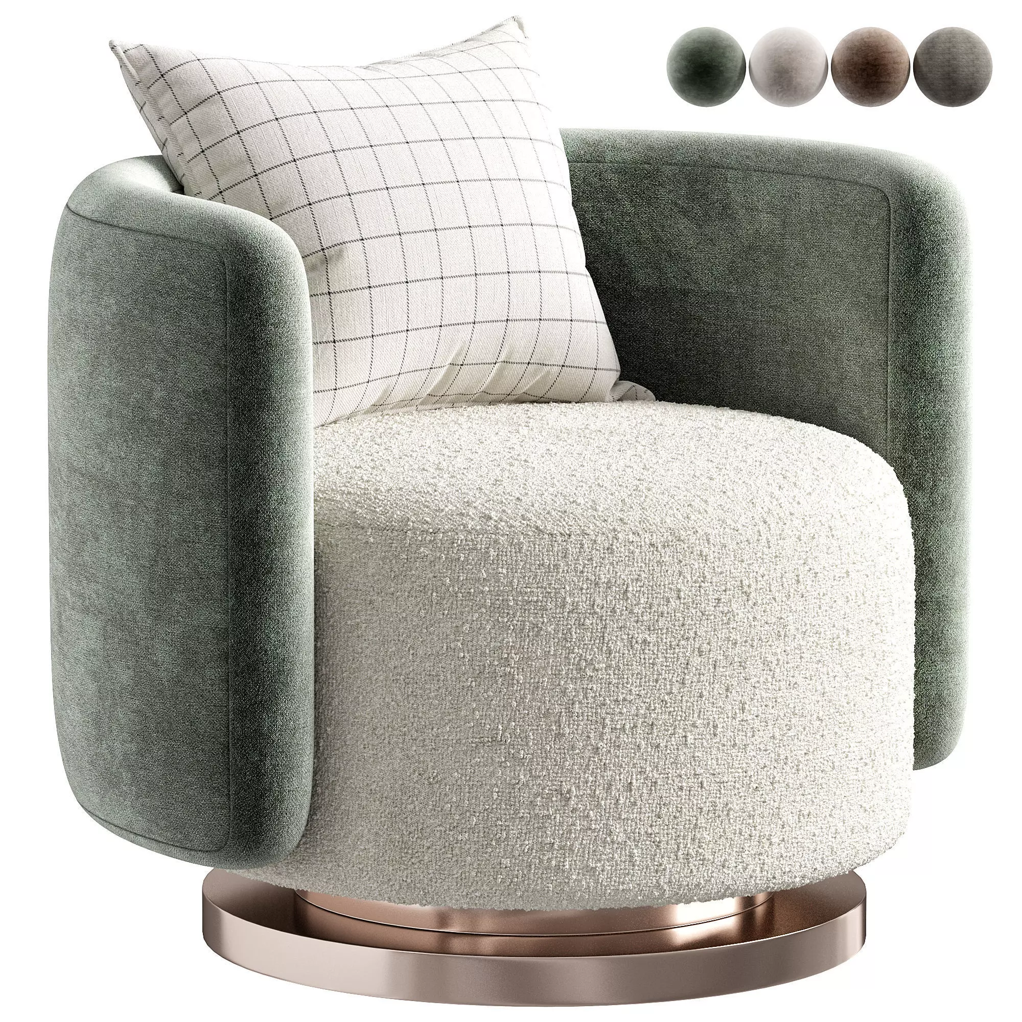 Savannah Breeze armchair 3D model