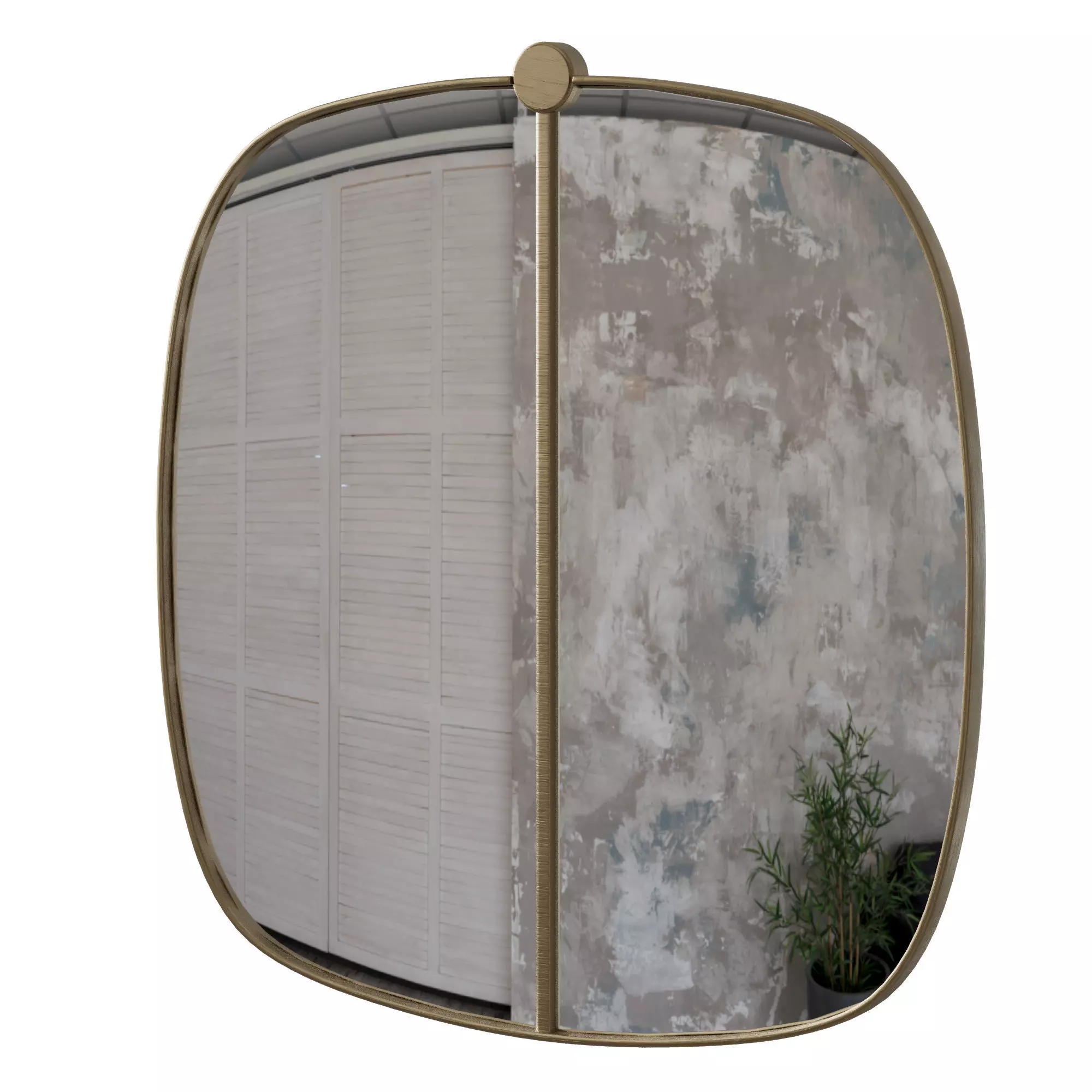 West Mirror by Medusa Home Low-poly 3D model