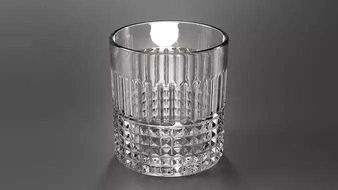 Whiskey Glass 3D model