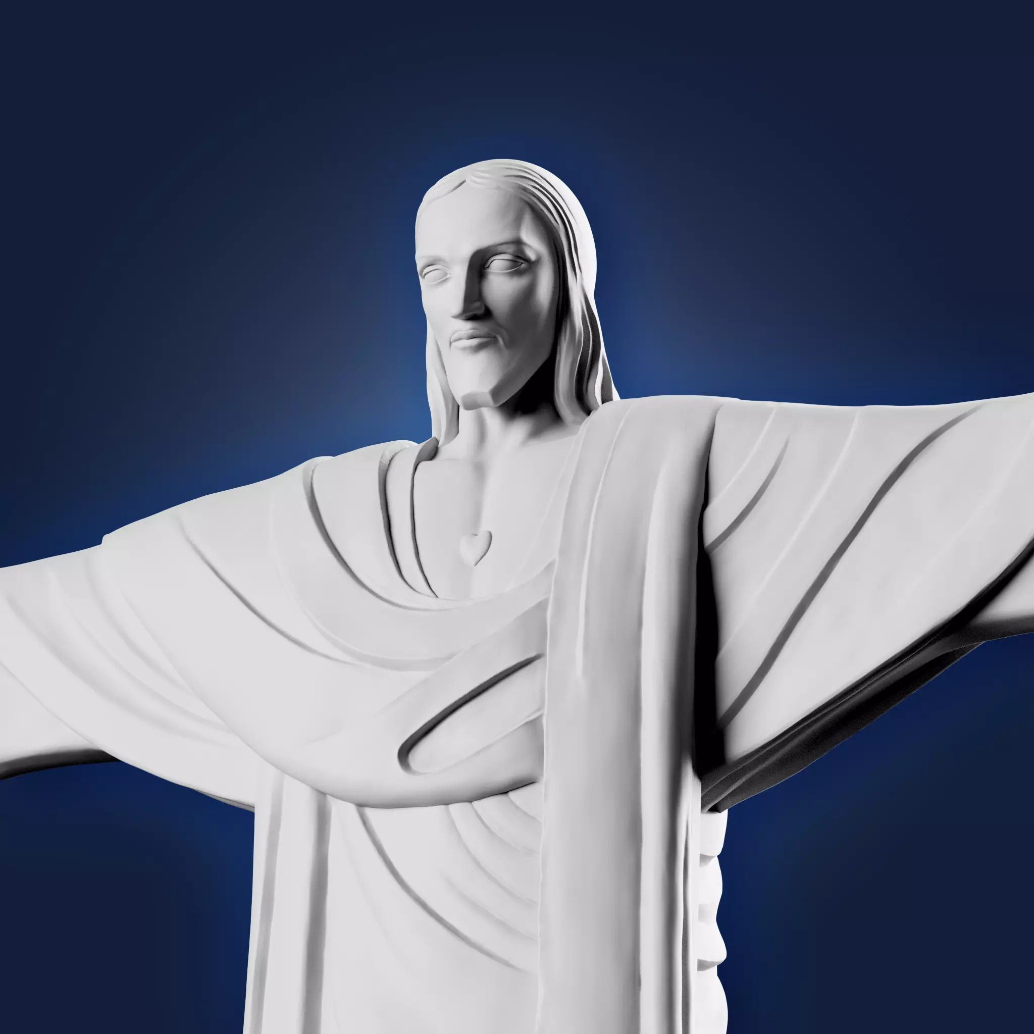 Christ the Redeemer 3D print model