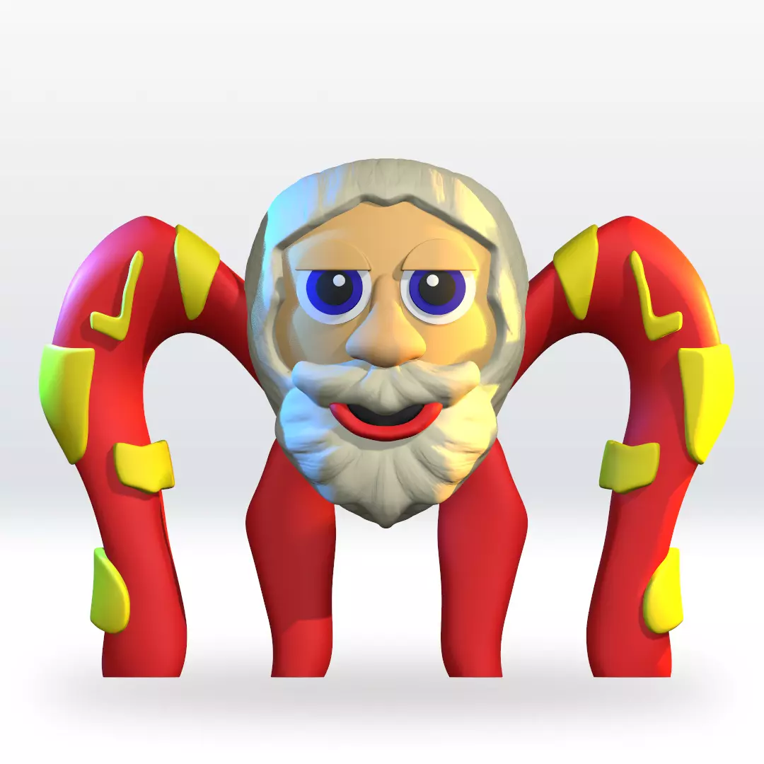 Goo goo ga ga meme STL 3D Model Multicolor 3D print model