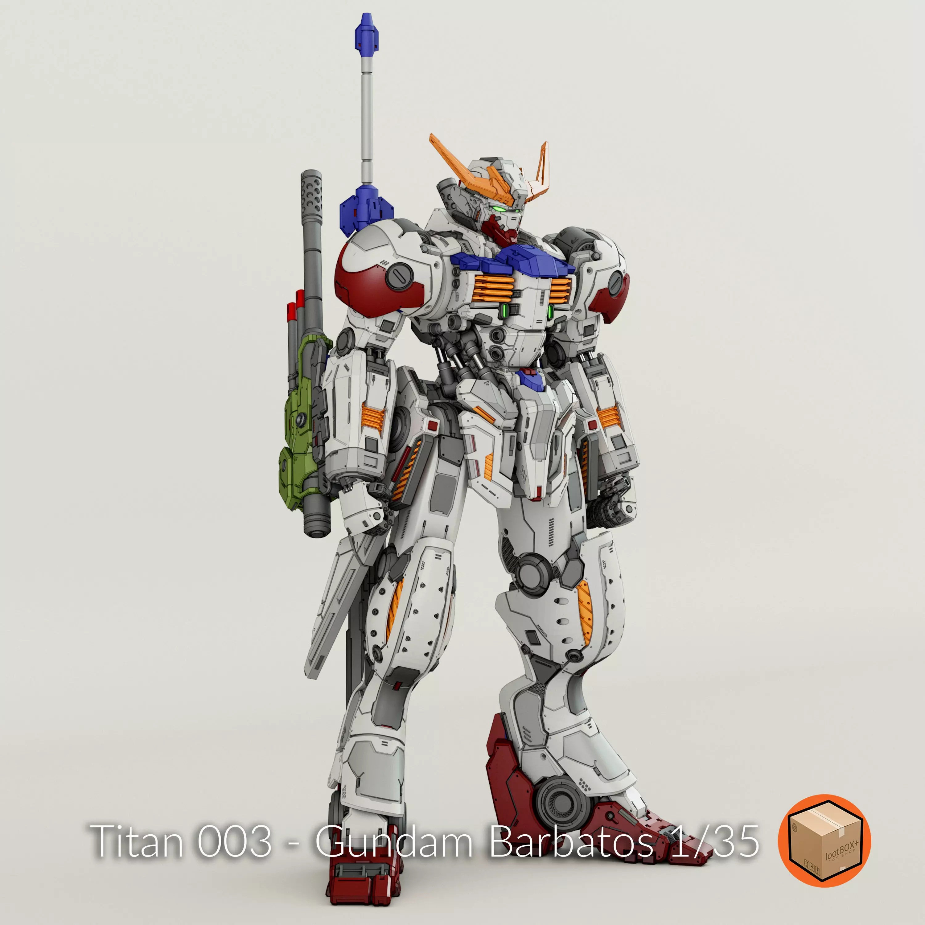 Titan 003 - Aka Gundam Barbatos 3D print model