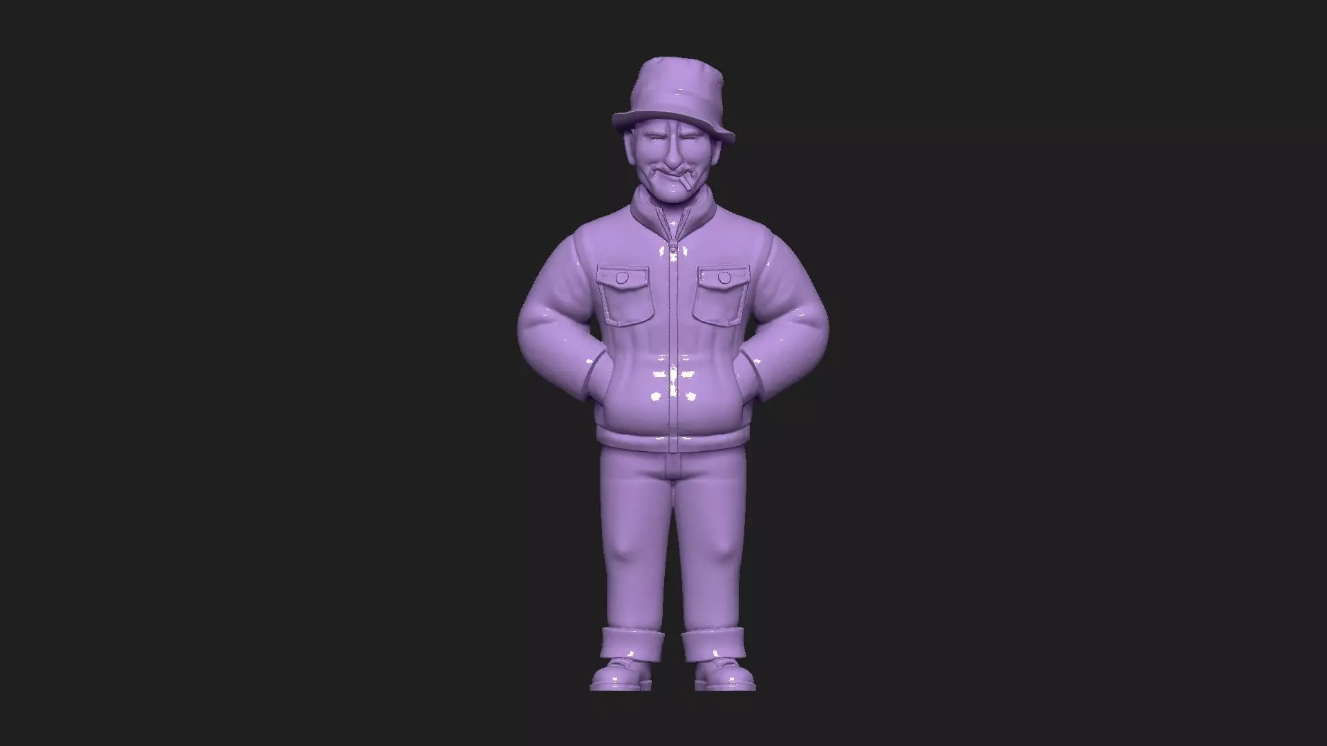 drunk mechanic Free 3D print model