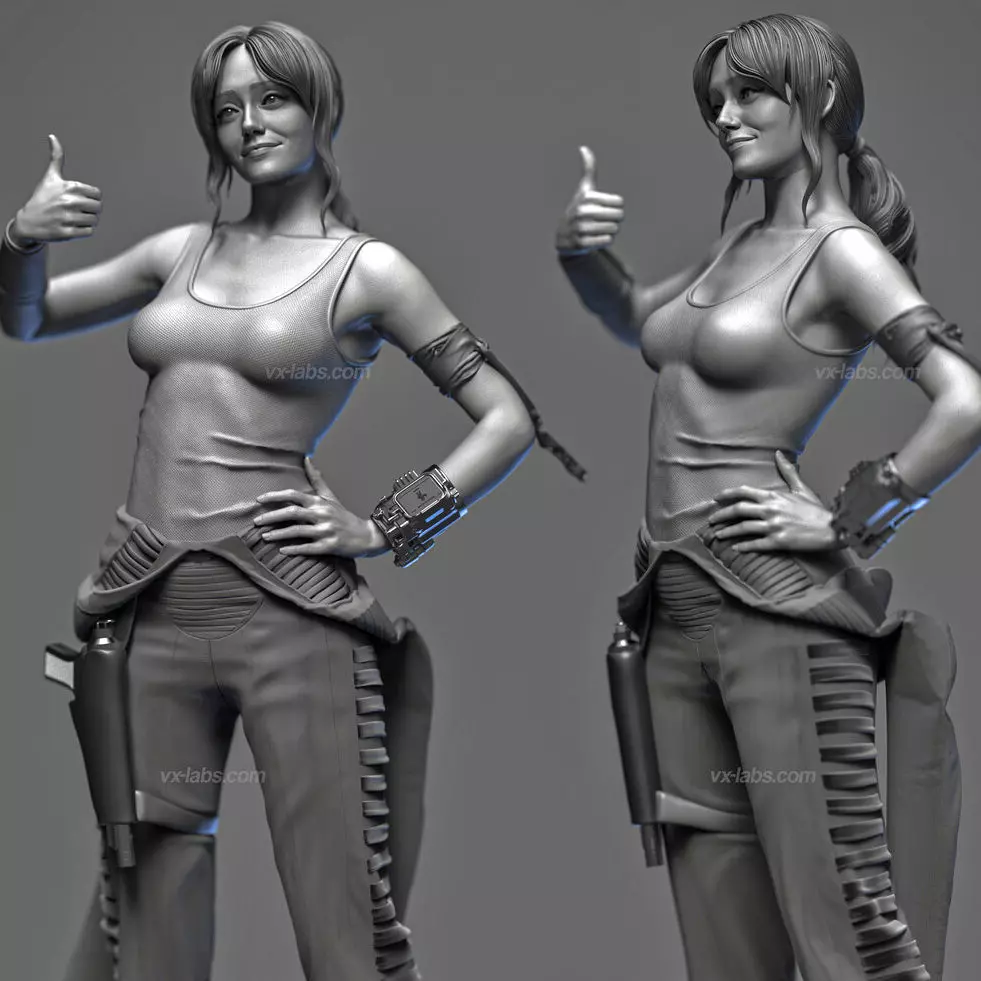 Lucy Maclean Fallout 3D print model