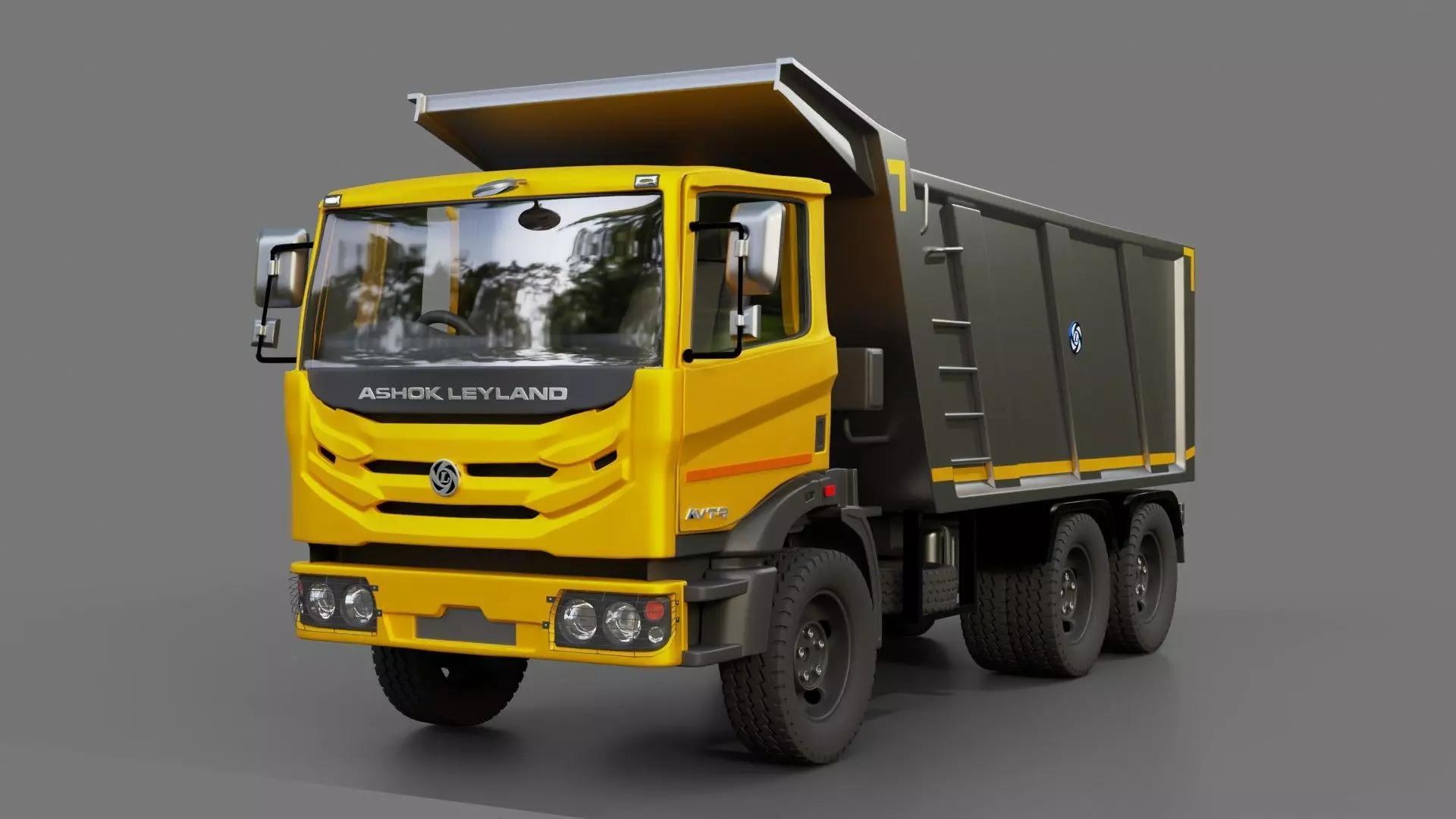Ashok Leyland AVTR Tipper 3D model