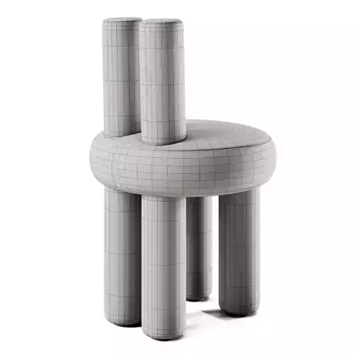 Salvador Chair Nelson de Araujo 3D model 7